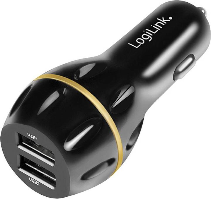 Produktbild LogiLink USB Kfz Netzteil