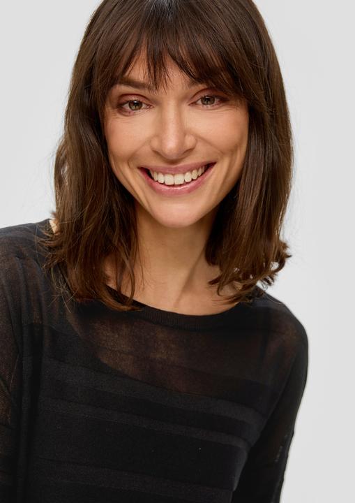 Produktbild s.Oliver Strickpullover Pullover mit Musterstruktur (32)