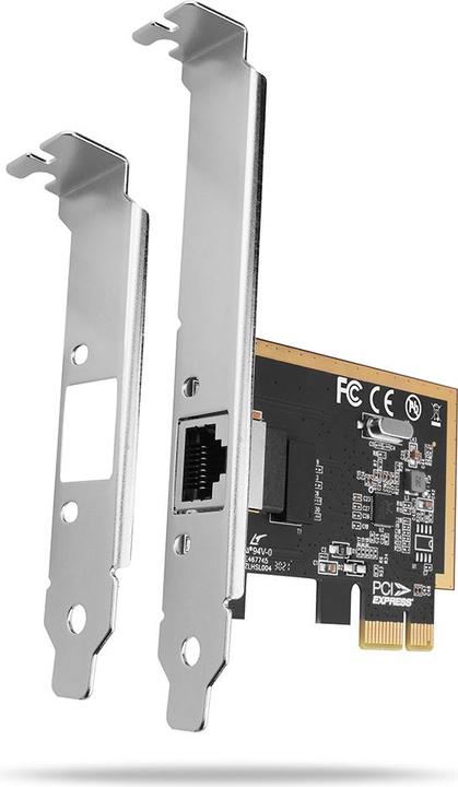 Actual product image Axagon PCEE-GRF PCI Express Gigabit Ethernet Realtek 8111F + LP (Mini PCI Express)