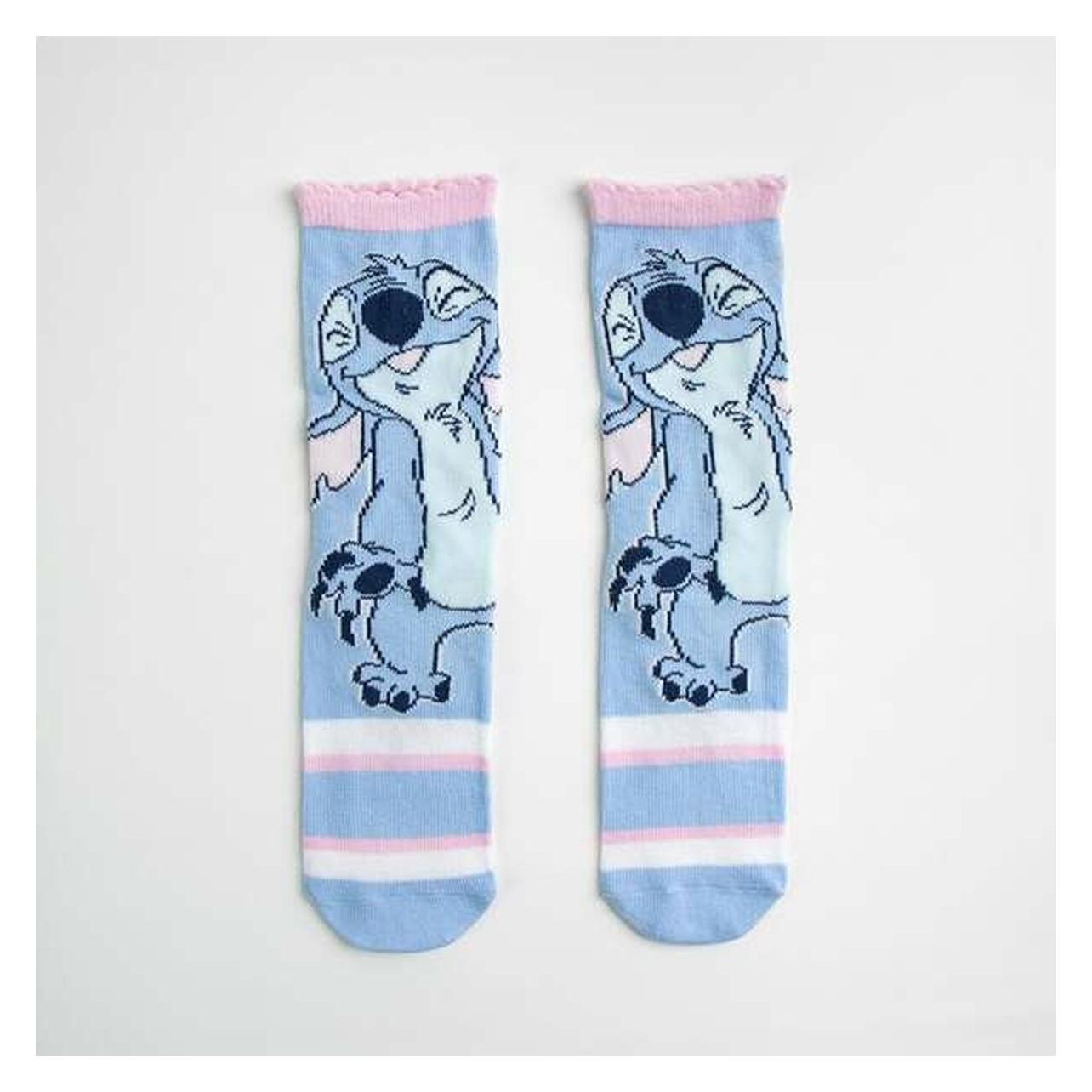 Disney, Mädchen, Socken, Stitch, Mehrfarbig, (3er Pack, 35 - 38)