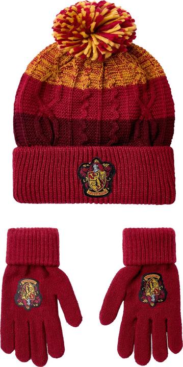 Produktbild Mütze & Handschuhe Gryffindor (One Size)