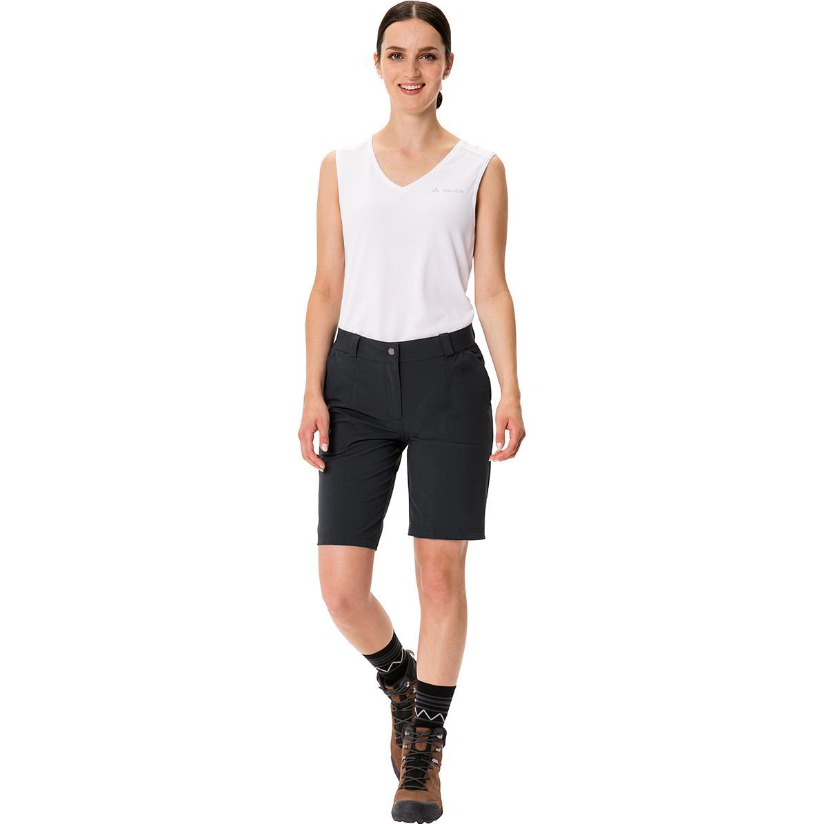 Thumbnail - Vaude, Damen, Outdoorhose, Women' Farley Stretch Shorts II (38), Schwarz, 38
