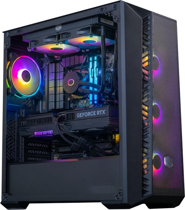 FlowUp Spiele-PC 201 (1000 GB, 32 GB, Intel Core i5-14600KF, GeForce RTX 5070)