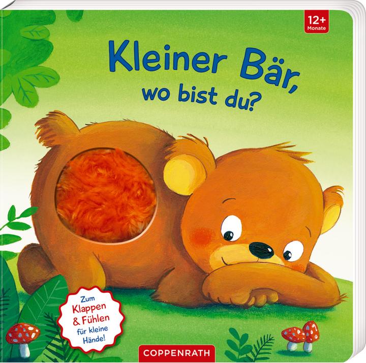 Immagine prodotto Mein erstes Guckloch-Fühlbuch: Kleiner Bär, wo bist du? (Tedesco, 2022)