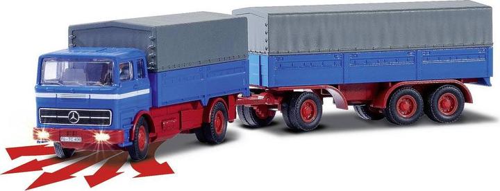 Productafbeelding Carson 1:87 MB 1620 Plane m.Anhäng.100%RTR blau