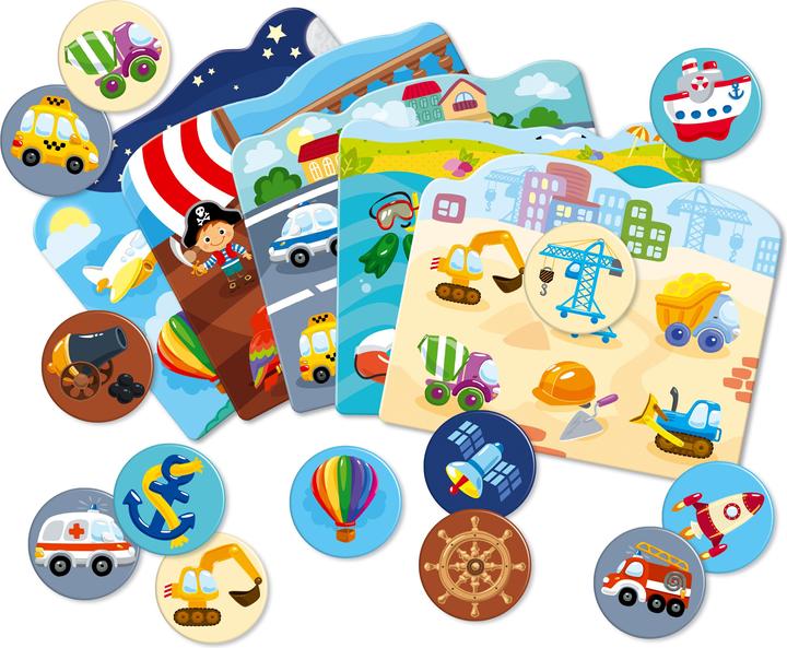 Montessori LOTTO - what are dreaming boys about? ® by Far far land