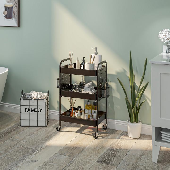 Produktbild Homcom Küchenrollwagen