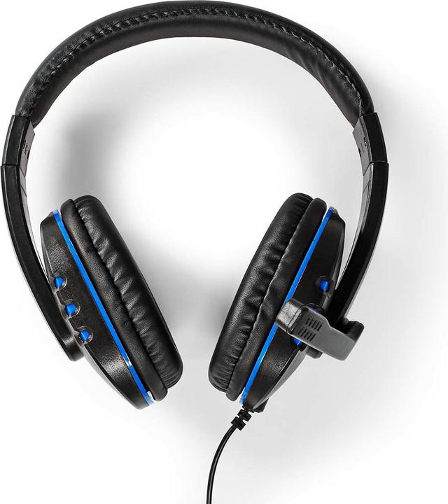 Image du produit Nedis Gaming Combo Kit | 5-en-1 | Clavier, Casque, Souris et Tapis de souris | Noir | QWERTY | US-Layout (ING. Int., Filaire)