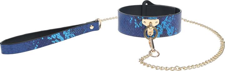 Image du produit Ouch! Florence Collection - Collar with Leash - Blue
