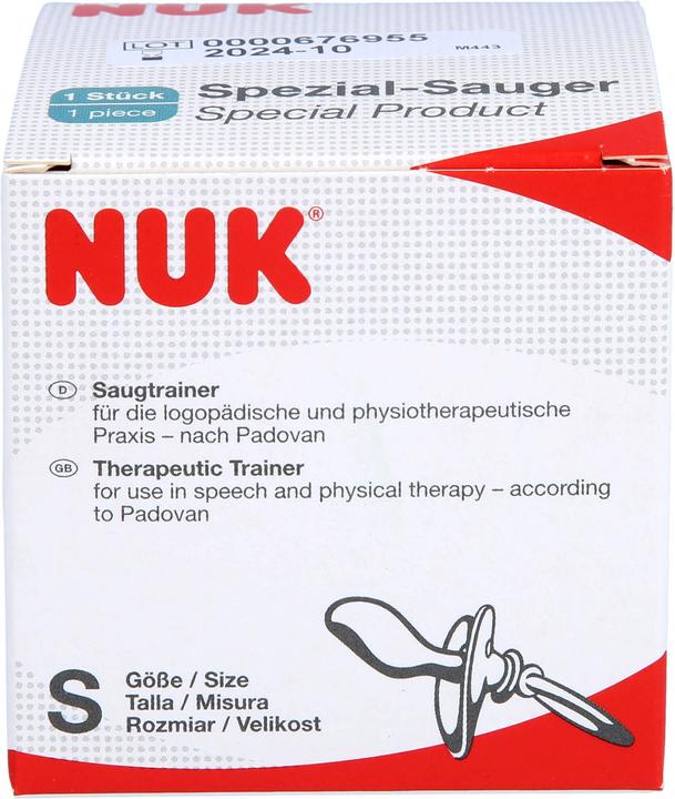 NUK Suction trainer size S, 1 suction cup