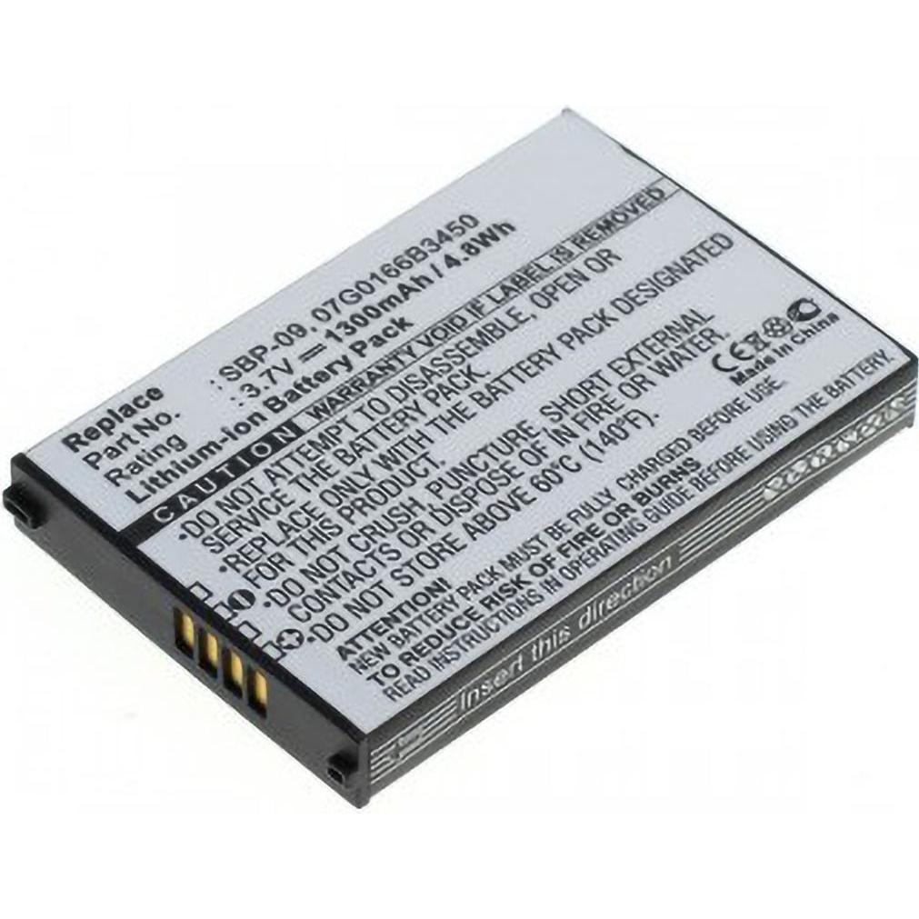 Thumbnail - AGI 42796 - Akku - Schwarz - Lithium-Ion (Li-Ion) - 1300 mAh - 3,7 V - 54 mm, MP3 + Media-Player Zubehör