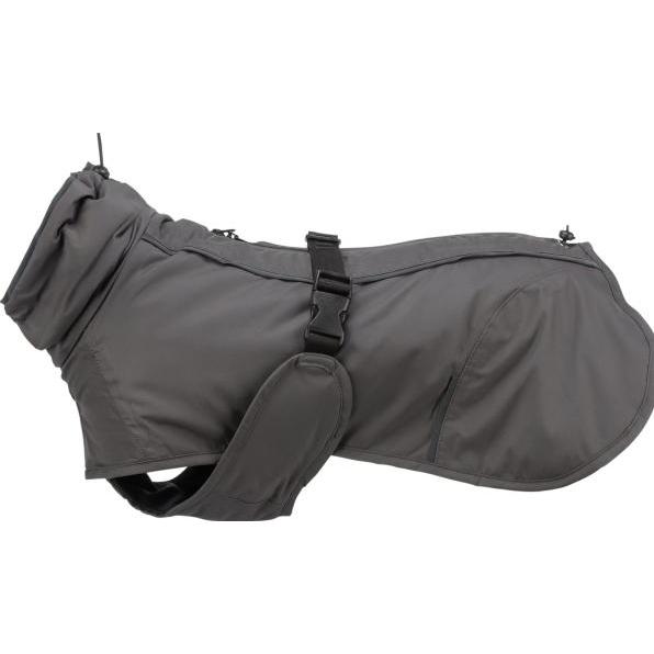 Trixie Hondenjas Limoux Steengrijs - 62 Cm (L, Hundemantel), Hundebekleidung