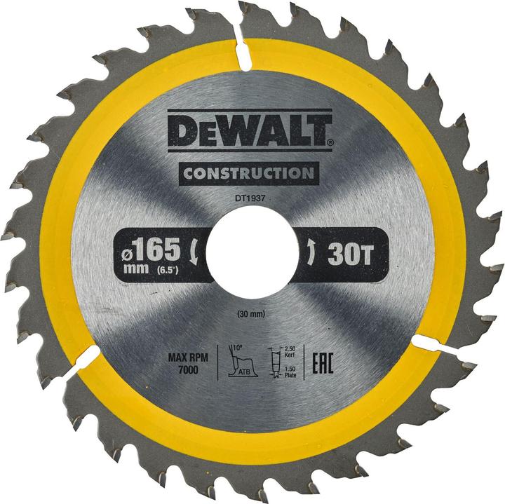 Productafbeelding DeWalt Handcirkelzaagblad