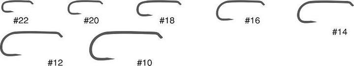 Actual product image Tiemco TMC100BL