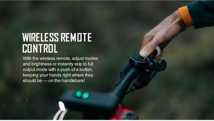 Actual product image Magicshine Headlight Ray 2600 Wireless Remote (2600 lm)