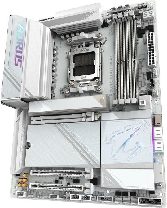 Produktbild Gigabyte X870E AORUS PRO ICE (AM5, AMD X870E, ATX)