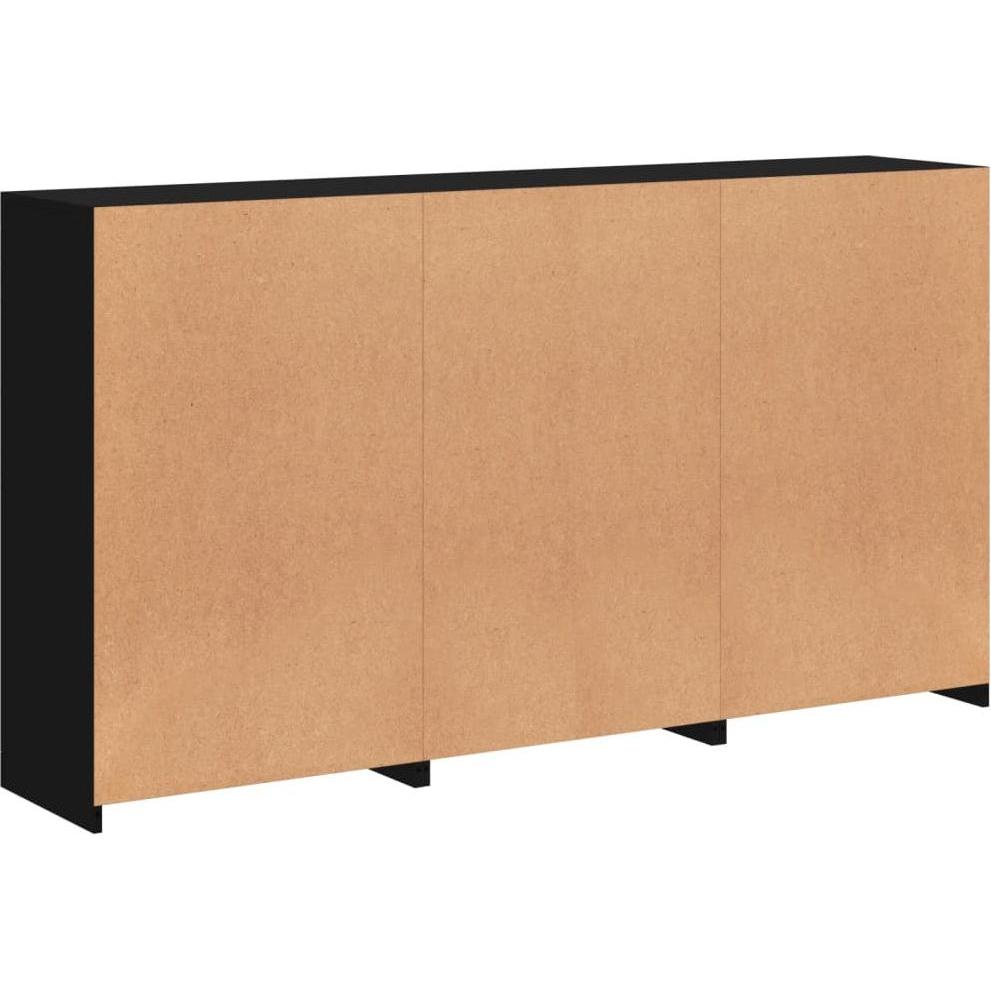 VidaXL, Kommode + Sideboard, Jarn (181.5 x 37 x 100 cm)