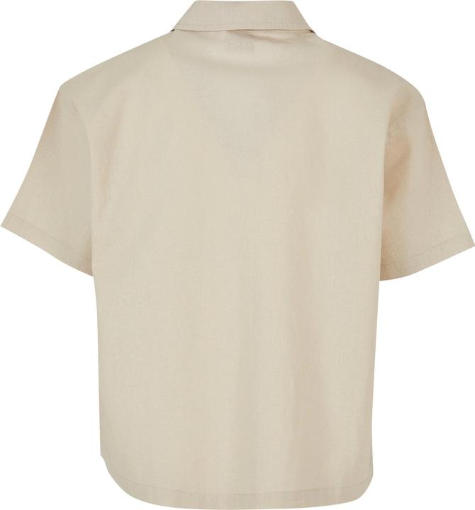 Produktbild Urban Classics Ladies Linen Mixed Resort Shirt (4XL)