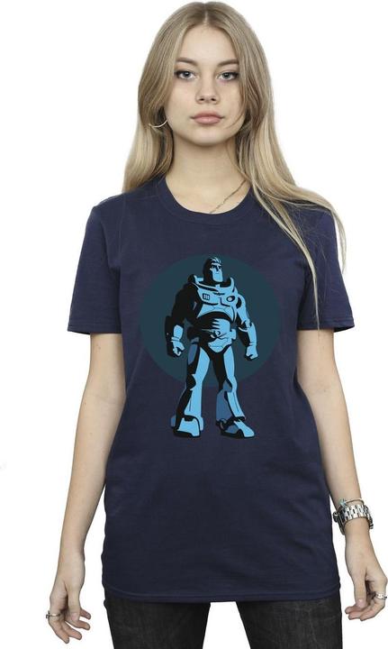 Immagine prodotto Disney Lightyear Buzz Standing Circle Maglietta Ampia Donna (XXL)