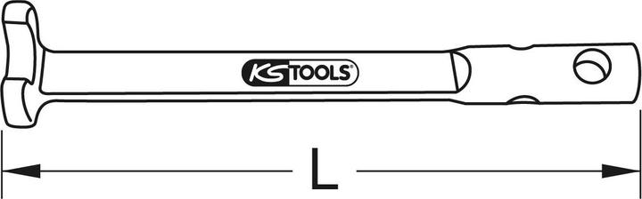 Actual product image KS Tools BRONZEplus claw key (26 mm)