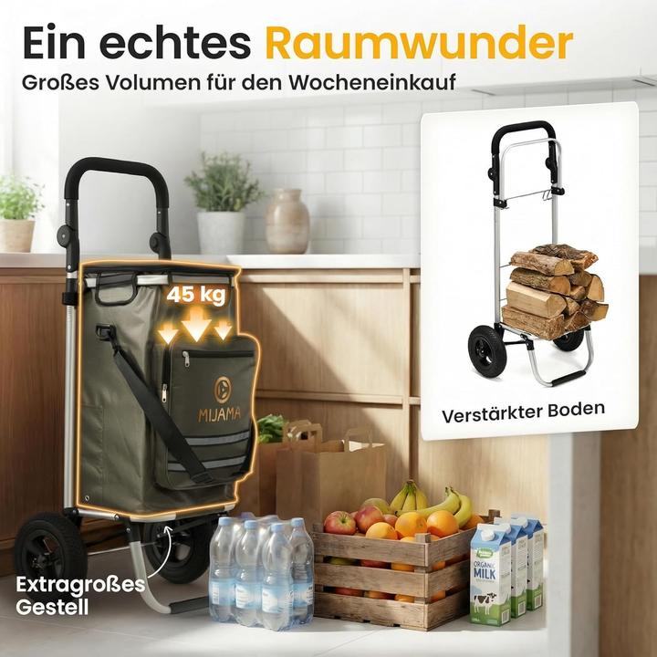 Image du produit Mijama Einkaufstrolley mit Kühlfach
