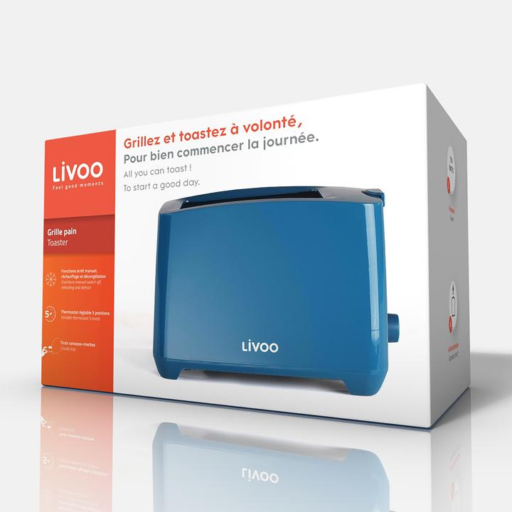 Actual product image Livoo Toaster