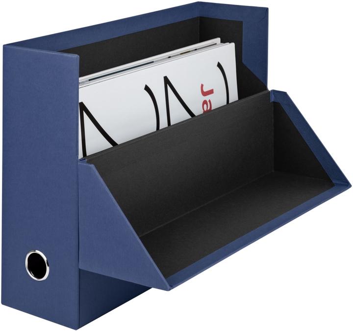 Produktbild Rössler Sammelbox Soho navy (A4)