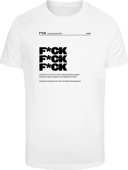 Produktbild Mister Tee F*ck Definition Tee - 139129 (L, XXL)