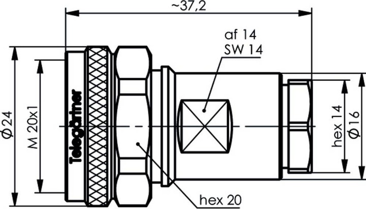Image du produit Telegärtner Connecteur 4.3-10