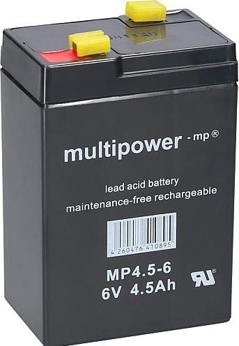 Produktbild Multipower MP4,5-6 USV-Batterie (6 V, 4500 mAh)