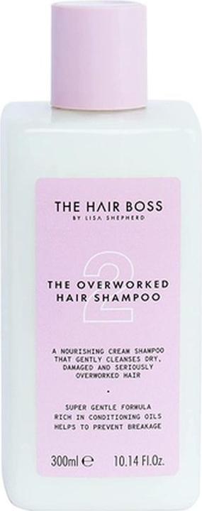 Produktbild The Hair Boss By Lisa Shepherd The Overworked Hair Shampoo głęboko odżywczy szampon do włosów suchyc (300 ml, Flüssiges Shampoo)