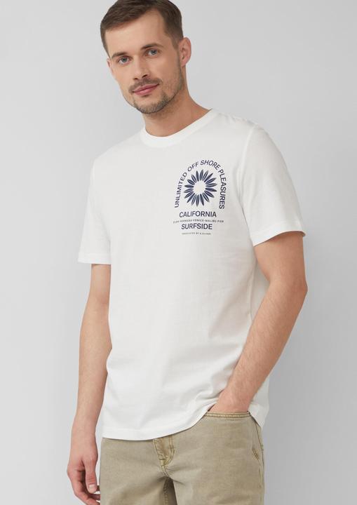 Produktbild S.Oliver T-Shirt T-Shirt mit Crew Neck und Frontprint (3XL)
