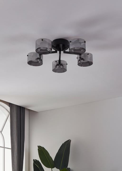 Produktbild EGLO Leuchten LED-Deckenleuchte Copillos LED 5 x 5, 4W 3000K Silber (750 lm)