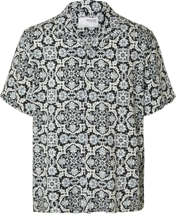 Produktbild Selected Gemustertes Kurzarmhemd (L)