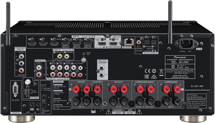Actual product image Pioneer Sc-Lx501 (7.2 channels, FM)