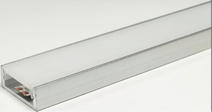 L&S LED Leuchtenprofil Paris Paris Nutmass 18x7 mm Einbau Aluminium EV1