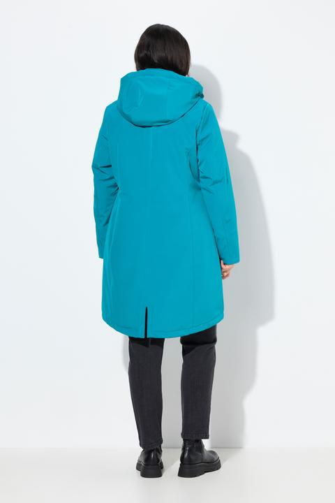 Produktbild Ulla Popken HYPRAR Funktionsjacke, wasserabweisend, verstellbare Kapuze (42, 44)