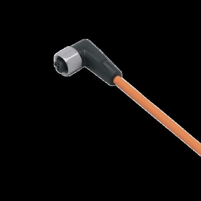 Actual product image IFM electronic Cable socket M12 EVT007 Ready-made sensor-actuator cable 4021179231039