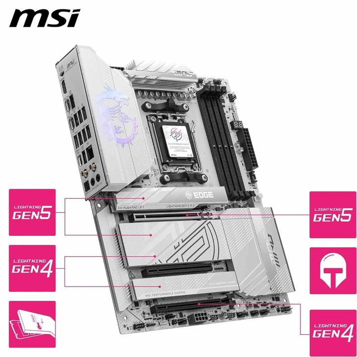 Actual product image MSI MPG X870E EDGE TI WiFi (AM5, AMD X870E, ATX)