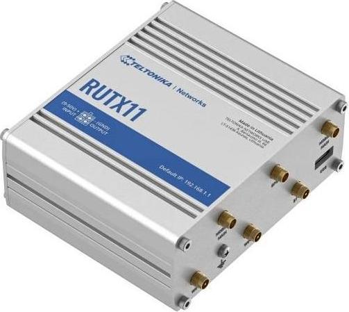 Produktbild Teltonika RUTX11 100400 - Nächste Generation LTE Cat. 6 Industrie-Mobilfunk-Router, US-Version