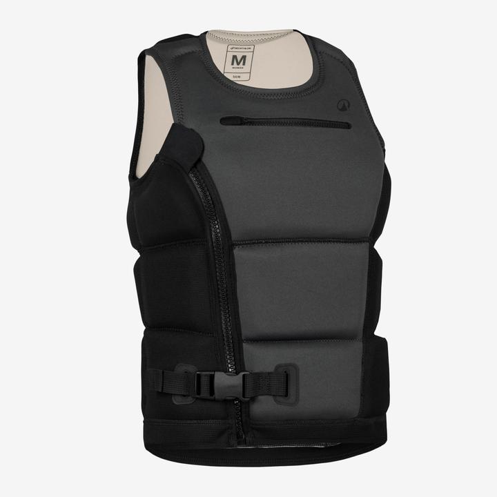 Tribord Auftriebsweste Prallschutzweste 50N lang Damen 500 schwarz