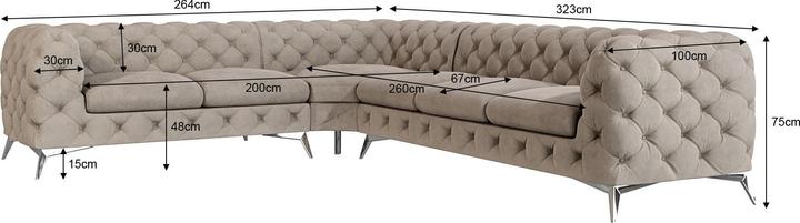 Produktbild Ropez Chelsea (Ecksofa)