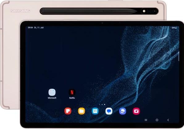 Produktbild Samsung Galaxy Tab S8 (5G, 11", 128 GB, Pink Gold)