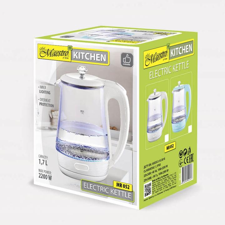 Produktbild Maestro Czajnik elektryczny 1 7L 2220W MR-052-BLUE (1.70 l)