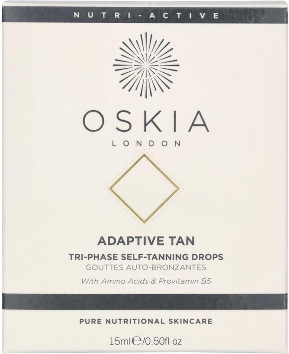 Actual product image Oskia LONDON Self Tanner Adaptive Tan Drops 15 ml (Self tanning serum, 15 ml)