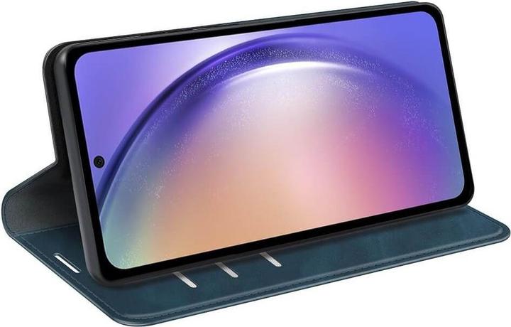 Produktbild Cover-Discount Galaxy A55 - Stand Flip Case Hülle blau (Samsung Galaxy A55)