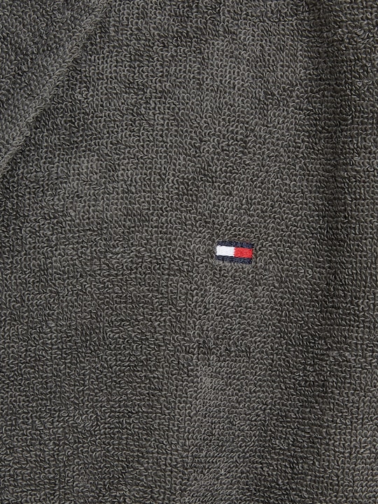 Actual product image Tommy Hilfiger Bathrobe "Icon" Anthracite (XL)