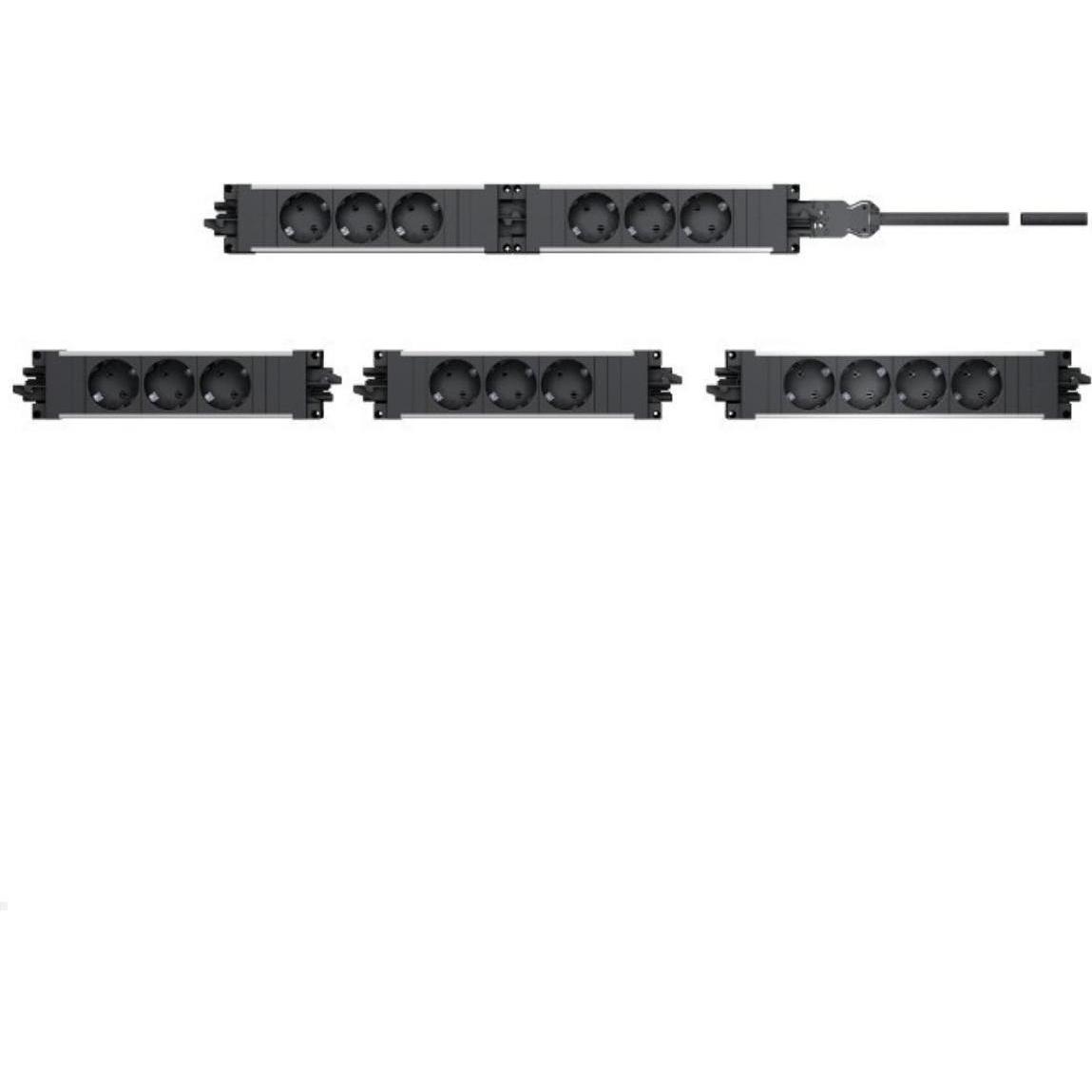 Thumbnail - Bachmann, Steckdosenleiste, Multiple socket outlets (4 x, CEE 7/3)