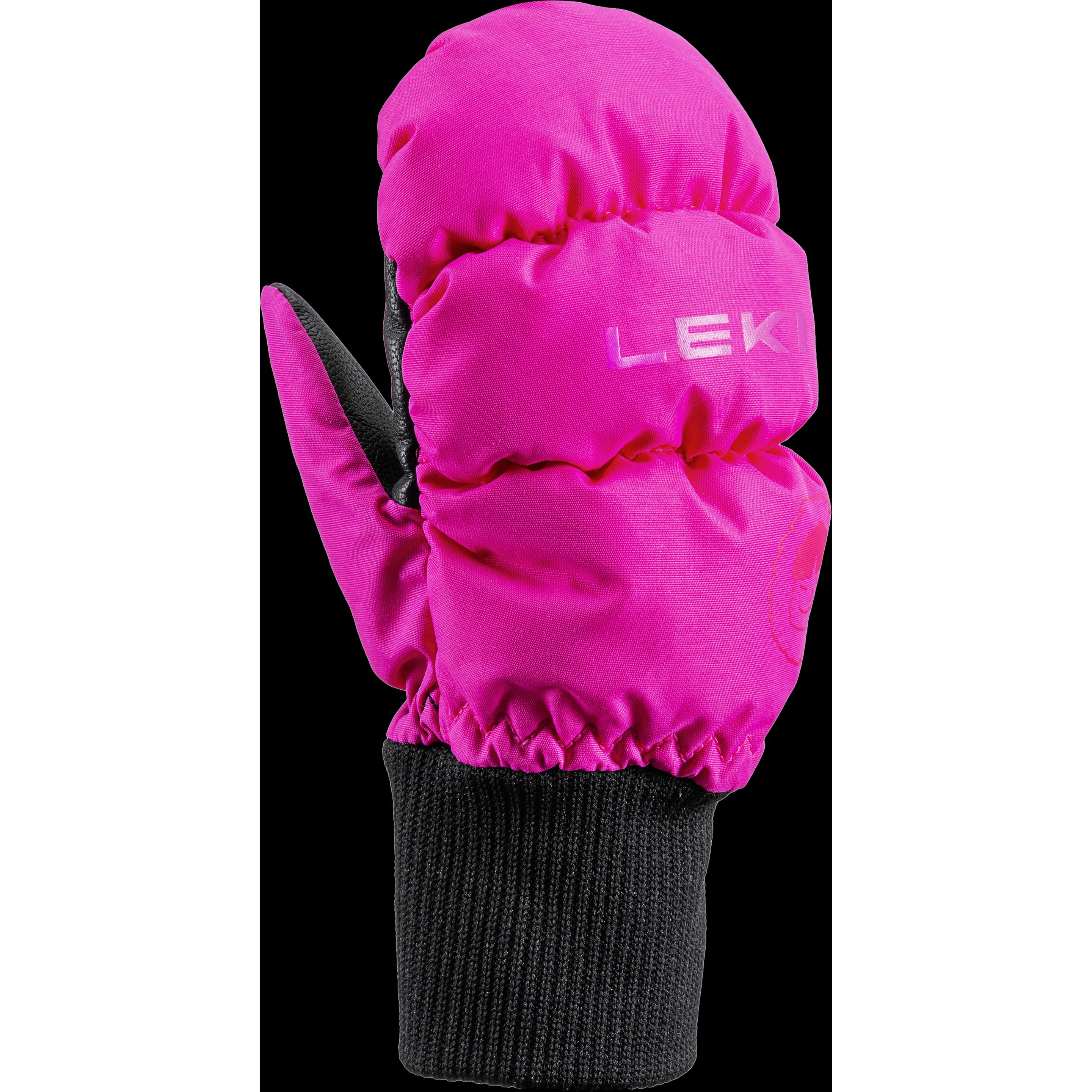 Leki, Unisex, Handschuhe, Kid's Little Eskimo Mitt Short, Rosa, (M)