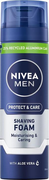 NIVEA - Protect & Care Shaving Foam - 200 ml (200 ml)